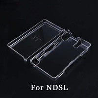 Coque NSLikey pour console Nintendo DS Lite NDSL, coque de protection rigide transparente en cristal