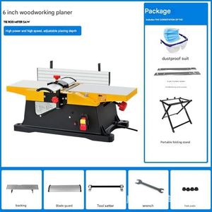 High Quality Portable <b>Bench</b> Planer for Home Use New Condition Woodworking <b>Tool</b> with 220v Spiral Cutter Head and Motor - Product Image 6
