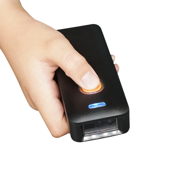 Long-Range 2D Barcode & QR Code Scanner Portable Android Inventory Scanner Smart Wireless 2.4G in Stock