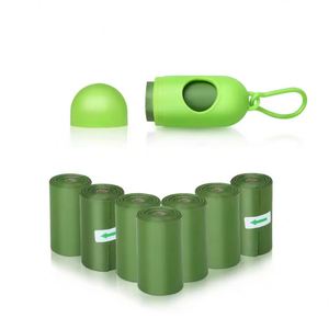 Certified Biodegradable <b>Compostable</b> Cornstarch Dog Poop <b>Bags</b> Eco Friendly Hot Sell Dog Pet Waste <b>Bag</b> Dispenser Thickened - Product Image 5