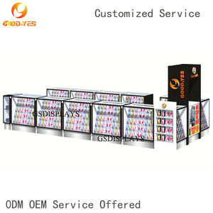 Exhibidor Modular Personalizado con Luz LED y Accesorios para Teléfonos Móviles en Ferias Comerciales - Product Image 3