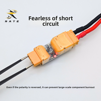 XT30 XT60 FPV Drone Smoke Stopper Pelindung Sirkuit Pendek Sekring yang Dapat Direset untuk Pengujian Perakitan RC Quadcopter