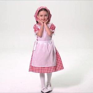 New American Colonial Prairie <strong>Pilgrim</strong> Pioneer Girl Costume for Girls Children Teens Cottagecore Dress Halloween Thanksgiving - Product Image 2