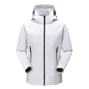 Veste coupe-vent imperméable et respirante pour activités de plein air, unisexe, avec capuche et poches zippées - Product Image 2