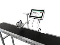 Imprimante à jet d'encre portable VZJET pour la date d'expiration, continue, manuelle, avec alimentation automatique