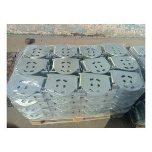 Piezas de chapa de metal de alta calidad galvanizadas de acero de corte láser personalizadas fabricación de chapa - Product Image 4