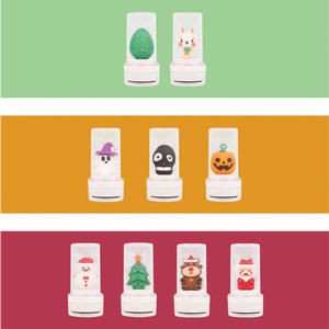 <span class=keywords><strong>Tampon</strong></span> en plastique souple à motif de dessin animé mignon, cadeau de récompense <span class=keywords><strong>pour</strong></span> enfants, <span class=keywords><strong>tampon</strong></span> de poupée, cadeaux décoratifs fantaisie sur le thème de Pâques, Halloween, Noël - Product Image 5