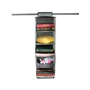 Hanging Organizer <b>Units</b> <b>Storage</b> Cloth Boxes Multi-purpose Hanging Closet Organizer Wardrobe Shelf - Product Image 3