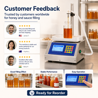 Machine de remplissage automatique de liquides par pesage intelligent pour la production à petite échelle