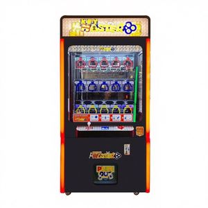 Machine à clés porte-bonheur Key Master Push-Push Golden Finger, machine de jeu à monnayeur pour la distribution de chaussures et de porte-clés, modèle d'exportation - Product Image 1