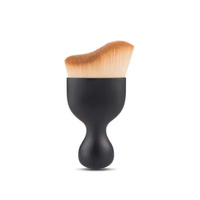 Vente en gros AMARE plastique noir sortie d'air de voiture lavage intérieur doux détaillant vague courbe brosse pour lavage de voiture