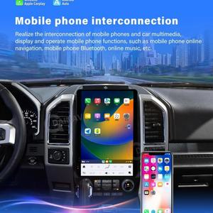 Radio de Coche Android Vertical con Pantalla Táctil Completa para FORD F150 2015 2016-2019, Navegación GPS, Autoradio Estéreo, Unidad Principal Multimedia Android - Product Image 4
