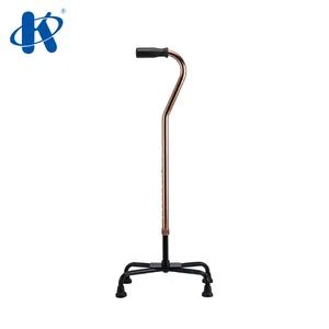 Bastão de caminhada com 4 pernas, apoio para caminhada com discapacidade, quatro pernas, bengala para caminhada