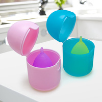 Esterilizador y Estuche de Almacenamiento para Copa Menstrual Huanqingsha CupMate, Soporte para Copa Menstrual, Copa de Limpieza para Copa Menstrual