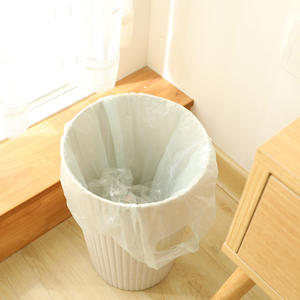 Bio compostable 13-20 gallons cuisine et salle de bain cordon sacs poubelle petits plastique PE organique rose bleu noir clair quantité minimale de commande 100 pièces - Product Image 3