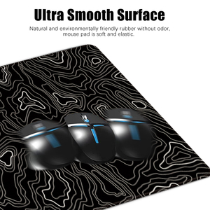Zwart Waterbestendige Grote Gaming Muismat Met Op Maat Gemaakte Gamer Bureaumat Voor Muis-En Toetsenbordcomputeraccessoires - Product Image 6