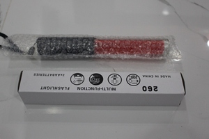 Torch <b>Light</b> Road Crossing Stick Rechargeable Red Whistle Flashing Traffic Wand Traffic <b>Light</b> - Product Image 2