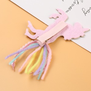 B.PHNE alla moda Cartoon forcine <span class=keywords><strong>accessori</strong></span> per capelli per bambini simpatici Glitter animali <span class=keywords><strong>unicorno</strong></span> per capelli per bambini - Product Image 4