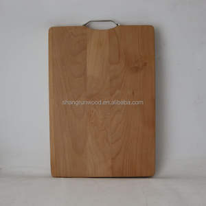 Planche à découper en bois massif réversible avec poignées et rainure pour le jus, épaisse planche à découper pour <span class=keywords><strong>boucher</strong></span>, planche à découper pour le fromage et la charcuterie - Product Image 2