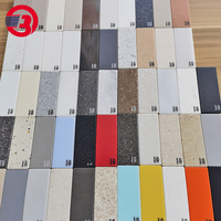 300 couleurs de plaques de surface solide en acrylique Corians Samsung, Staron, pierre artificielle en marbre