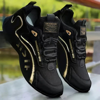 Chaussures de course pour hommes, dessus en mesh, semelle intermédiaire en PU, semelle extérieure en PVC, toutes saisons