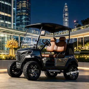 Carrito de Golf Eléctrico Fácil de Usar, Asientos Amplios, Espacio de Almacenamiento Práctico, Ideal para Parques Temáticos, Villas y Propiedades, Suministro Global - Product Image 1