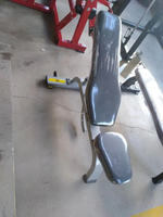 Chaise de fitness multifonctionnelle pliable et sécurisée, réglable, pour haltères, banc de musculation, planche de sit-up, utilisation à domicile, planche de musculation dorsale