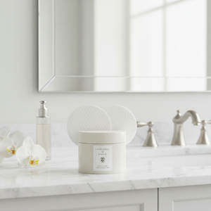 แผ่นโทนเนอร์หน้า CHALLANS De PARIS จากเกาหลี ดูดซึมได้ดีเยี่ยม แผ่นสำลีสำหรับใช้ทุกวัน ช่วยให้ผิวกระจ่างใสและเรียบเนียน - Product Image 3