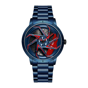 Reloj de Volante de Coche Personalizado de Metal para Hombre, Velocímetro con Banda de Acero Inoxidable - Product Image 2