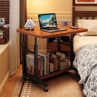 Bureau de travail commercial avec structure métallique fiable et plateau résistant aux rayures, idéal pour le personnel de bureau et la maison