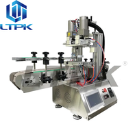 Machine de cachetage de bouteilles de diffuseur de LT-CM120 mélangeur d'eau huile de parfum boisson d'énergie compte-gouttes vide machine de capsulage de bouteille de parfum