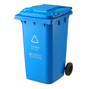 120l 240l 360l Recycling Container Wheelie <strong>Bin</strong> Durable PP Material <strong>Lid</strong> Included <strong>Plastic</strong> Garbage <strong>Bin</strong> for Community Park Yard - Product Image 5