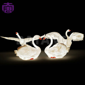 Juego de 2 Luces LED con Forma de Gansos, Clasificación IP65, para Jardín, Plaza, Festivales, Celebraciones Navideñas, Añaden un Encanto Estacional Único - Product Image 6