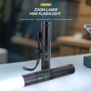 Linterna LED Recargable de Alto Lumen, 3 Modos, Cuerpo de Aleación de Aluminio con Zoom, para Camping, Senderismo, Emergencias, Logotipo Personalizable, Venta al por Mayor - Product Image 5