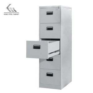 Sắt tủ đứng có thể khóa rộng văn phòng lưu trữ nhà đồ nội thất thép kim loại bên <span class=keywords><strong>5</strong></span> ngăn kéo tủ hồ sơ - Product Image 6