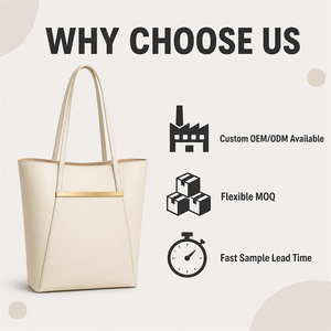 Sac fourre-tout de <span class=keywords><strong>luxe</strong></span> en cuir pour femme, grande capacité, sac à bandoulière avec poignée dorée, vente en gros, personnalisation OEM - Product Image 6