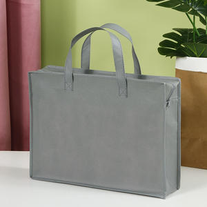 Custom Handheld Non-woven Clothing <strong>Storage</strong> <strong>Bags</strong> Zipper Pillow Home Textile Pillow Quilt Packaging Non Woven <strong>Bag</strong> with Zipper - Product Image 2