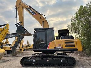 Sany รถขุดตีนตะขาบน้ำหนัก24ton ปั๊มเครื่องยนต์อีซูซุอุปกรณ์เครื่องจักรก่อสร้าง - Product Image 2