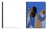 Housse de protection pour tablette intelligente en cuir avec impression vierge personnalisée par sublimation pour ipad pro air 3
