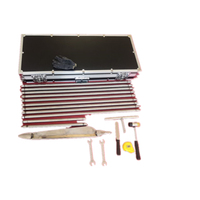 Kit d'échantillonnage de tourbe russe, tarière pour échantillonner la tourbe, équipement d'échantillonnage de sol pour sols meubles et enquêtes environnementales