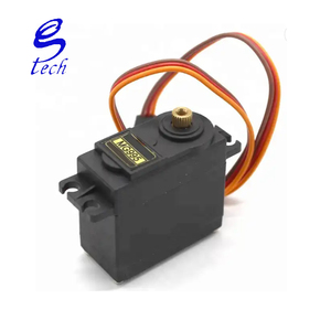 มอเตอร์เกียร์โลหะแรงบิดสูง ขายดี สำหรับงาน DIY ใช้กับรถบังคับวิทยุ เรือบังคับ และหุ่นยนต์ควบคุม แรงบิด 55 กรัม แรงดันไฟฟ้า 3V-7.2V รุ่น MG995 - Product Image 2