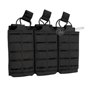 ダブルマガジンポーチ新着チャレコタクティコプレートキャリアクイックリリースブラック - Product Image 3