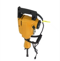 Marteau perforateur électrique professionnel, machine de démolition industrielle, 65 1500W 110-240V 45J, outils électriques à énergie d'impact