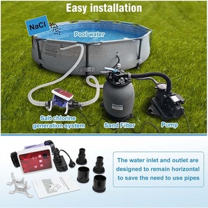Clorador para <span class=keywords><strong>piscina</strong></span>, accesorios para <span class=keywords><strong>piscina</strong></span>, generador de cloro, sistema de desinfección para <span class=keywords><strong>piscina</strong></span>, <span class=keywords><strong>sal</strong></span> electrolítica - Product Image 6