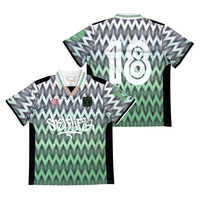 Maillot de football rétro personnalisé classique design vintage broderie logo côtes polos de football