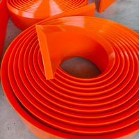 Plinthe en polyuréthane de qualité supérieure pour convoyeurs de charbon/de mines |   Caoutchouc de protection anti-abrasion en PU pour jupes de protection, dureté 55-95A, plusieurs types