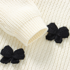 Mimixiong Fabricant de vêtements pour bébés, vêtements pour tout-petits faits à la main, combinaison papillon, barboteuse en tricot pour nouveau-né, grenouillère - Product Image 6