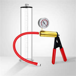 <span class=keywords><strong>Penis</strong></span> Pompası Büyütme İçin Vakum Silindiri Dikişsiz Konik Olmayan Şeffaf Akrilik Ölçüm İşaretleri Kilitleme Bağlantısı Silikon ABS - Product Image 6