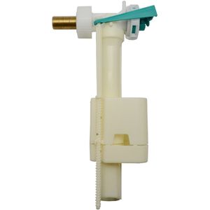 Válvula silenciosa de alta potencia de 3/8 pulgadas con mango color verde azulado para uso en camas de agua - Product Image 1