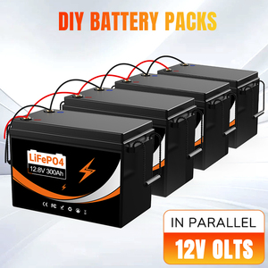 Stock UE, livraison gratuite, batterie LiFePO4 12V 300Ah, décharge maximale 300A, cellule de batterie pour système de stockage d'énergie solaire, pack de batteries - Product Image 3
